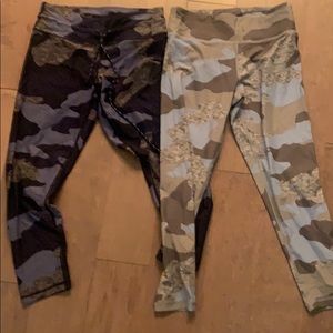 2 pair of workout leggings